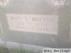 Mary Levina Rimer Mattox