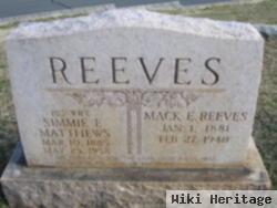 Mack E. Reeves
