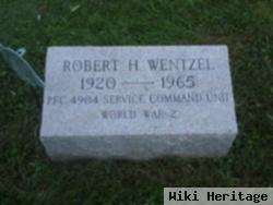 Pfc Robert H Wentzel