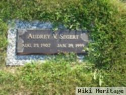 Audrey V. Meyer Segert