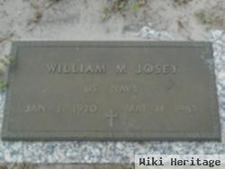 William M Josey