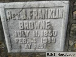 Rev J Franklin Browne