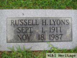 Russell H Lyons