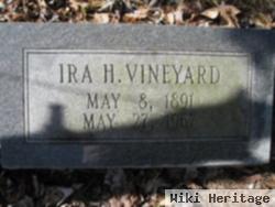 Ira H Vineyard