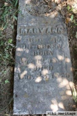 Mary Ann Davis Green