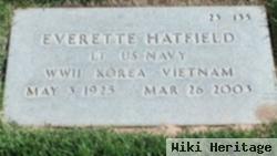 Lieut Everette Hatfield