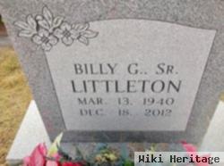 Billy Gene Littleton, Sr