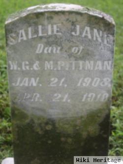 Sallie Jane Pittman