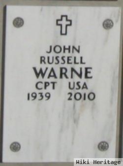 Capt John Russell Warne