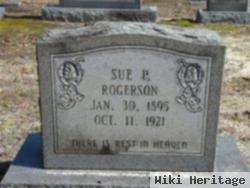 Susannah Lee "sue" Porter Rogerson