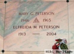 Mary G Peterson