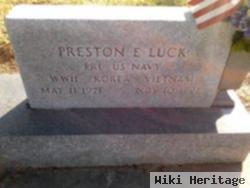 Preston Edward Luck