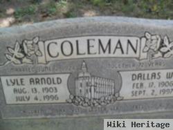 Dallas W Woodbury Coleman