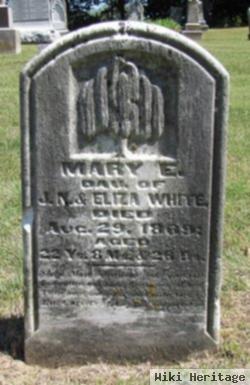 Mary E White