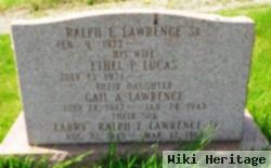 Ralph E "larry" Lawrence, Jr