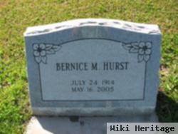 Bernice Margaret Hurst Hurst