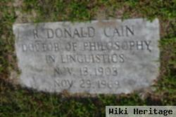 R. Donald Cain