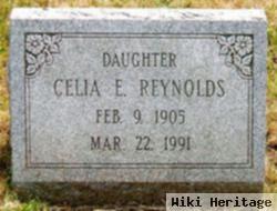 Celia E Reynolds