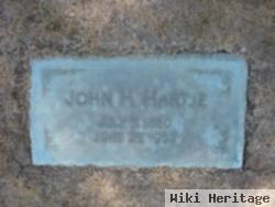 John H Hartje