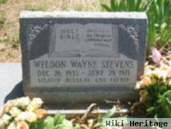 Weldon Wayne Stevens