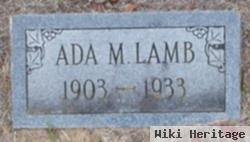 Ada Malinda Reeves Lamb