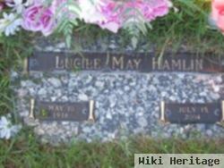 Lucile May "lutie" Clinton Hamlin