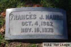 Frances J Nauss