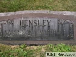 Martha Frances Perry Hensley