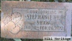 Stephanie Y Shaw