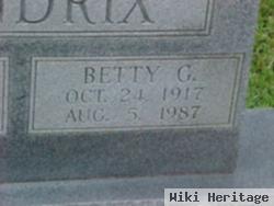 Betty G Hendrix