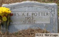 Mrs A. E. Potter