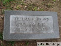 Thelma Hunter Brown