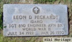 Leon D. Peckardt