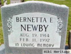 Bernetta Elizabeth "nettie" Mcmonigle Newby