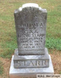 William A Starr