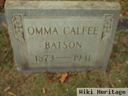 Mary Omma Calfee Batson