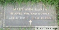 Mary Ann Marsh