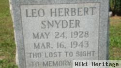 Leo Herbert Snyder