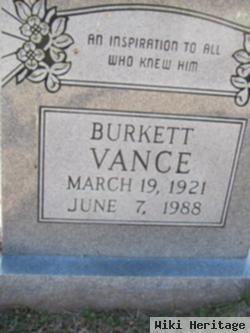 Burkett Vance