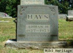 Adrian M Hays