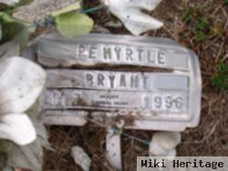 Re Myrtle Bryant