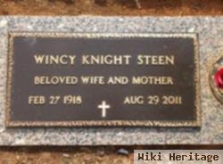 Wincey Lee Knight Steen