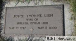 Joyce Yvonne Jorgenson Lien