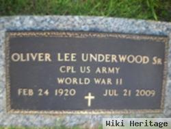 Oliver Lee Underwood, Sr