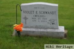 Violet E. Wilke Schwandt