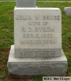 Julia W. Bruce Byrom