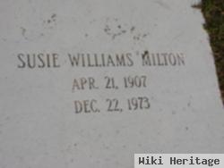 Susie Williams Milton