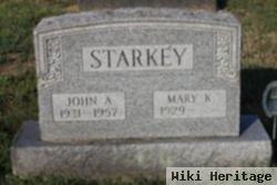 John A Starkey