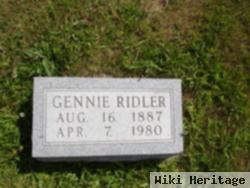 Gennie Ridler