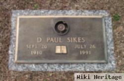 D Paul Sikes